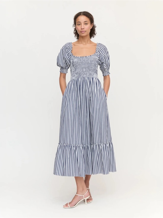 Dresses & Skirts - Hill House Home Louisa nap dress - Blue & White Stripe